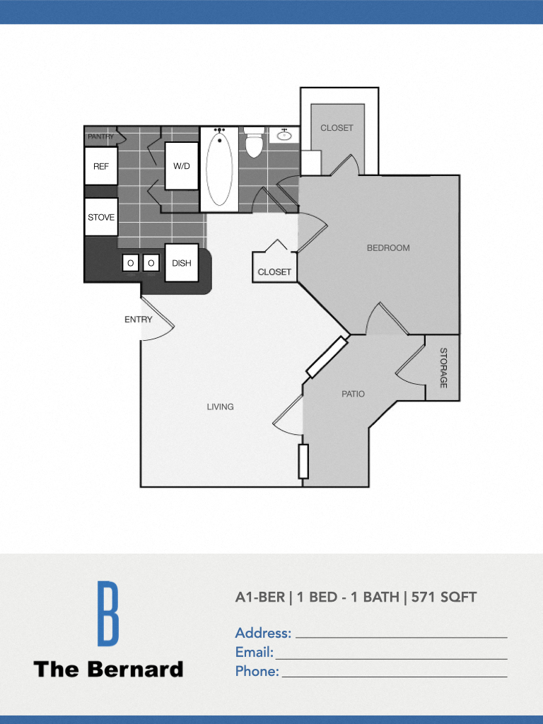 The Bernard A1 Floor Plan